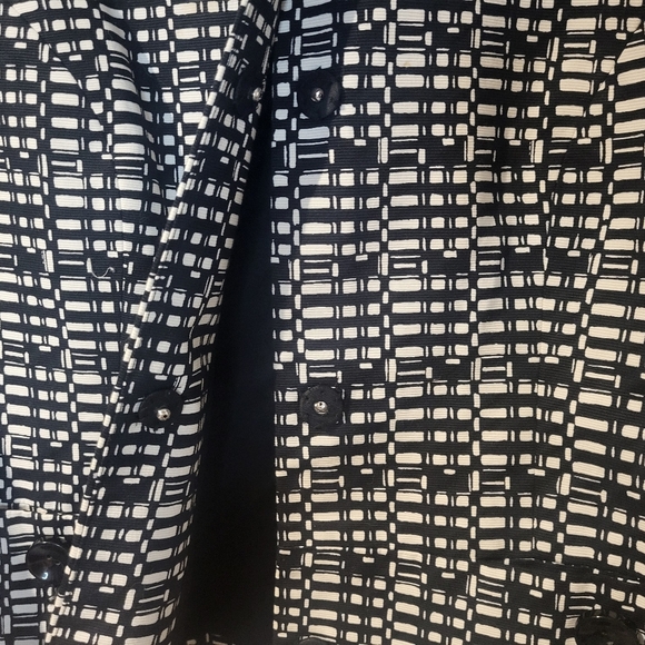 Jones New York Chic Black and White Women's Jacket - Picture 5 of 6